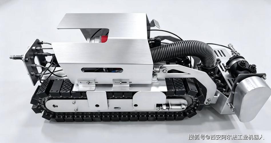 一机多用・全域清淤 西安阿尔法500型磁吸式工业清淤机器人安装全解析